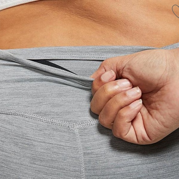 Last one! NWT! Nike Plus size moisture wicking tights 3X grey - Picture 7 of 7